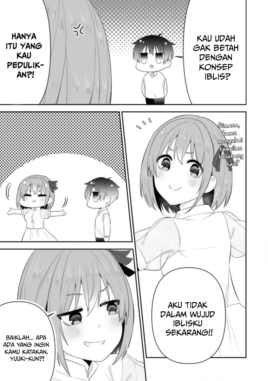 The Cute Girl Sitting Next to Me Is Trying to Make Me Fall in Love With Her as a Way to Ridicule Me Chapter 18 Bahasa Indonesia